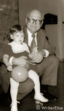 My grandfather and I when I was two or three.